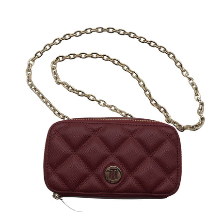 Naisten Tommy Hilfiger - Olkalaukku, koko Mini - Viininpunainen ()
