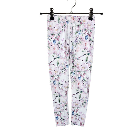 Tyttöjen Handmade - Leggingsit, koko 116 - 122 - Valkoinen ()