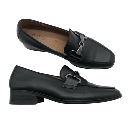 Naisten Gabor - Loaferit, koko 39 - Musta ()