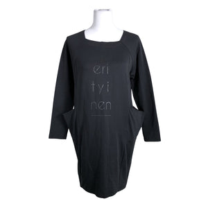 Naisten Riiminka design - Trikoomekko, koko 40 - Musta (1)