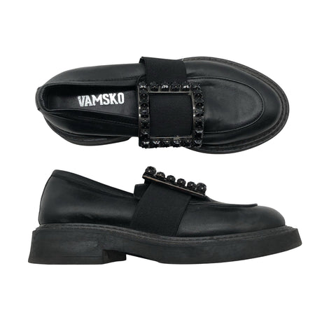Naisten Vamsko - Loaferit, koko 36 - Musta ()