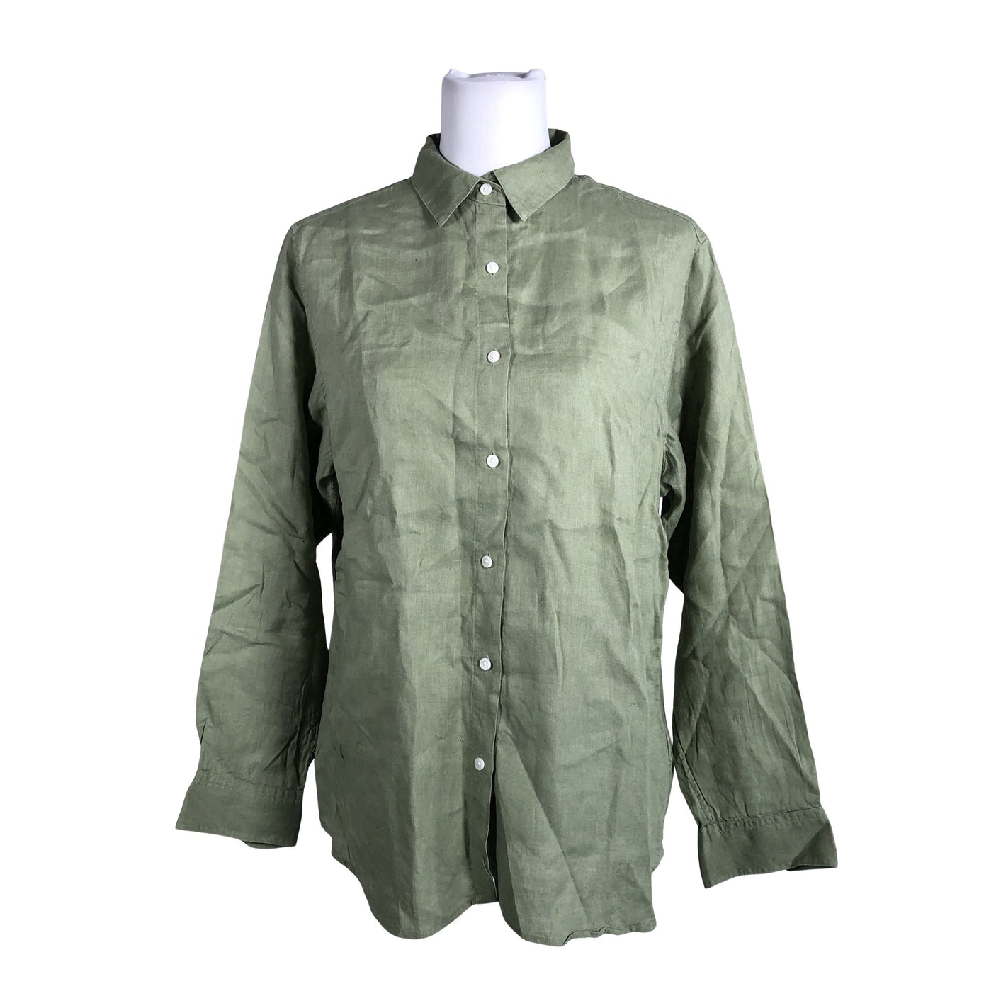 Naisten Uniqlo - Kauluspaita, koko 40 - Vihreä (1)