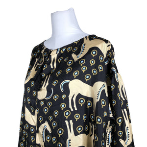 Naisten Marimekko - Sifonkimekko, koko 36 - Musta (2)