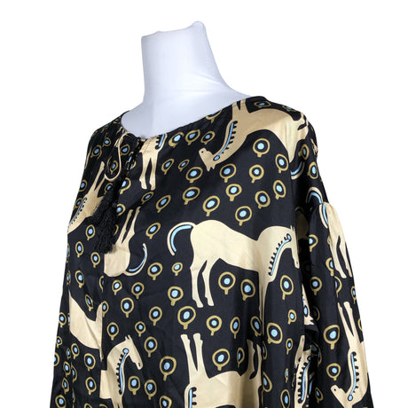 Naisten Marimekko - Sifonkimekko, koko 36 - Musta (2)