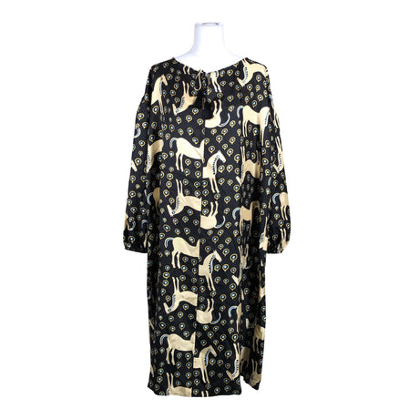 Naisten Marimekko - Sifonkimekko, koko 36 - Musta ()