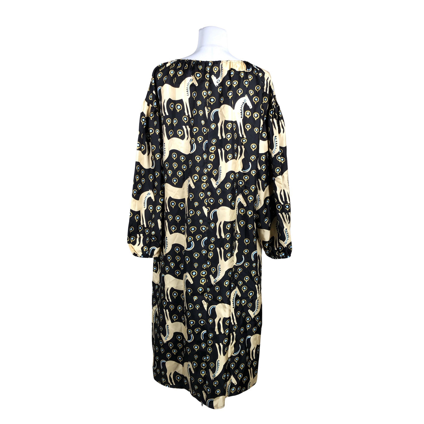 Naisten Marimekko - Sifonkimekko, koko 36 - Musta (3)