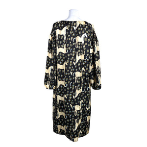 Naisten Marimekko - Sifonkimekko, koko 36 - Musta (3)