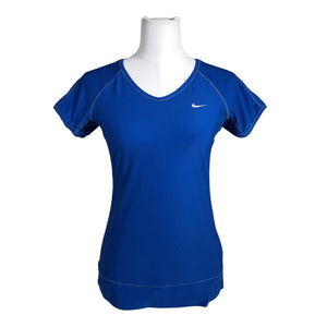 Naisten Nike - Urheilupaita, lyhyet hihat, koko 38 - Sininen (1)