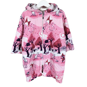 Tyttöjen Moomin by Martinex - Kylpytakki, koko 98 - 104 - Vaaleanpunainen (1)