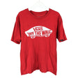 Unisex Vans - T-paita, koko 134 - 140 - Punainen ()