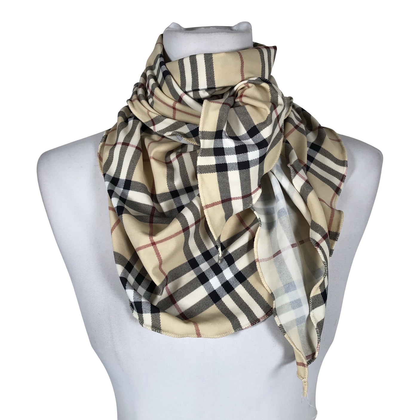 Naisten Burberry - Huivi, koko Midi - Beige (1)