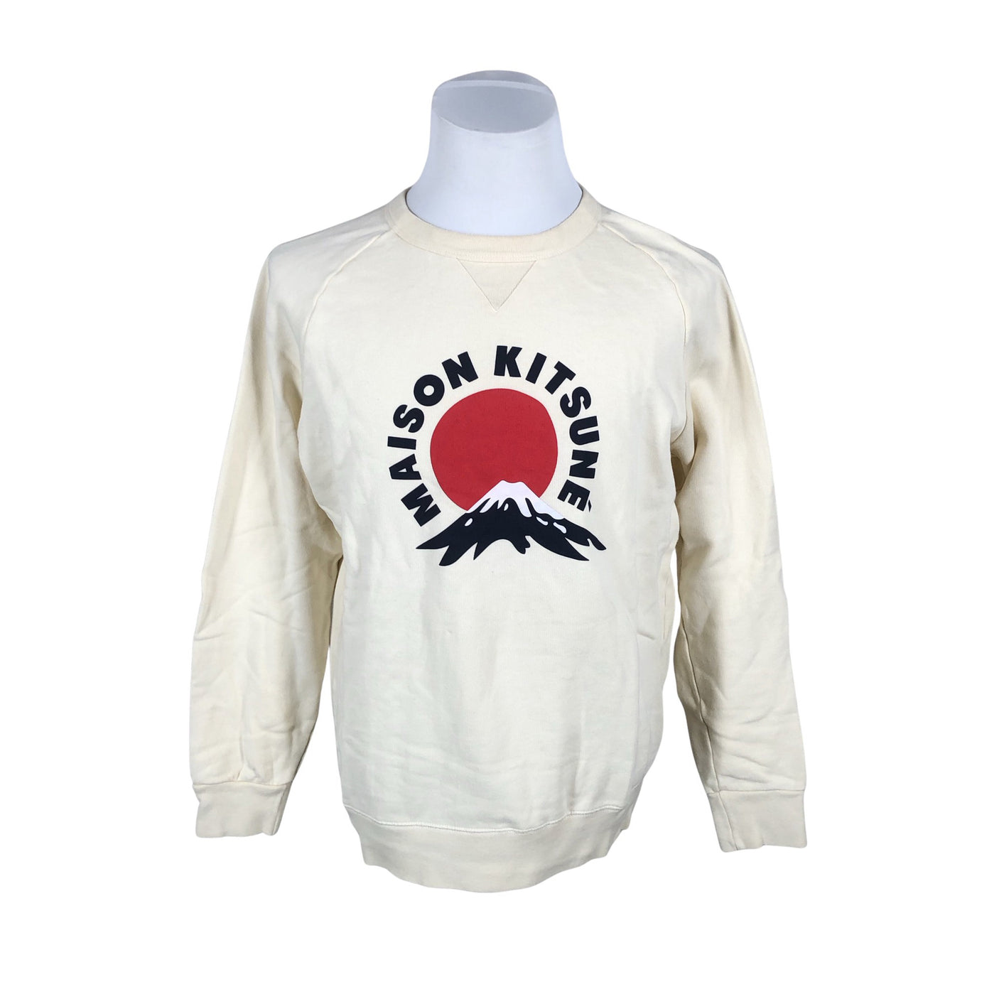 Miesten Maison Kitsuné - Collegepaita, koko L - Beige (1)