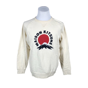 Miesten Maison Kitsuné - Collegepaita, koko L - Beige (1)