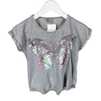 Unisex Lindex - T-paita, koko 146 - 152 - Harmaa ()