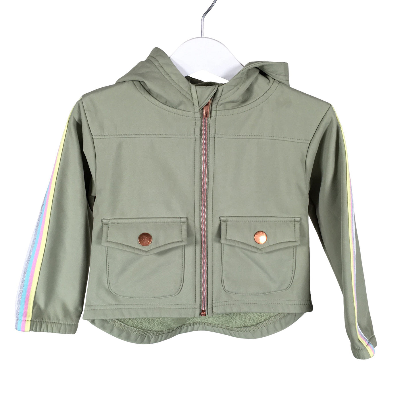 Unisex POMPdeLUX - Softshell-takki, koko 80 - 86 - Vihreä (1)
