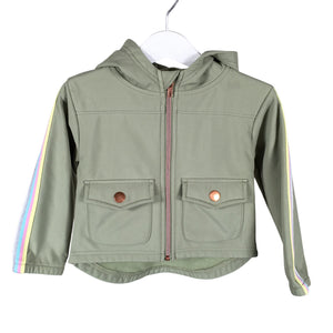Unisex POMPdeLUX - Softshell-takki, koko 80 - 86 - Vihreä (1)