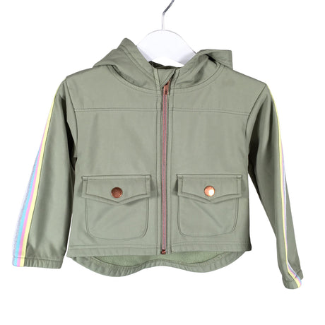 Unisex POMPdeLUX - Softshell-takki, koko 80 - 86 - Vihreä ()