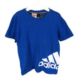 Unisex Adidas - T-paita, koko 134 - 140 - Sininen ()