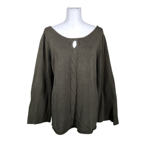 Naisten CC capri collection - Neulepaita, koko 40 - Vihreä (1)