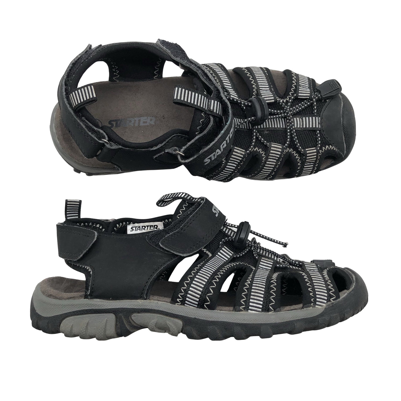 Unisex Starter - Sandaalit, koko 36 - Musta (1)