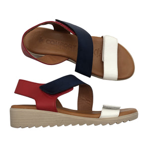 Naisten Comfort Flex - Sandaalit, koko 40 - Ruskea (1)