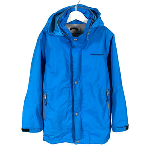 Unisex Didriksons - Välikausitakki, koko 134 - 140 - Sininen (1)