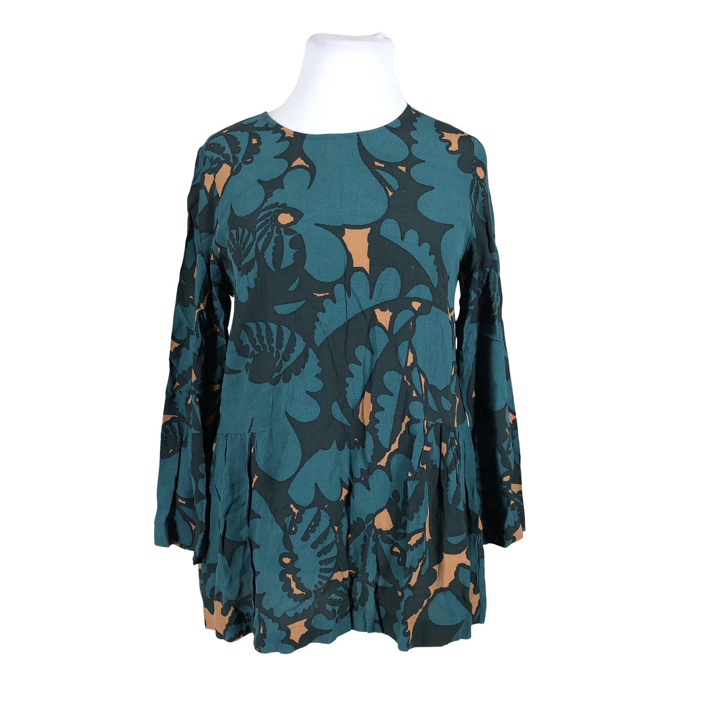 Naisten Marimekko - Kangastunika, koko 42 - Vihreä (1)