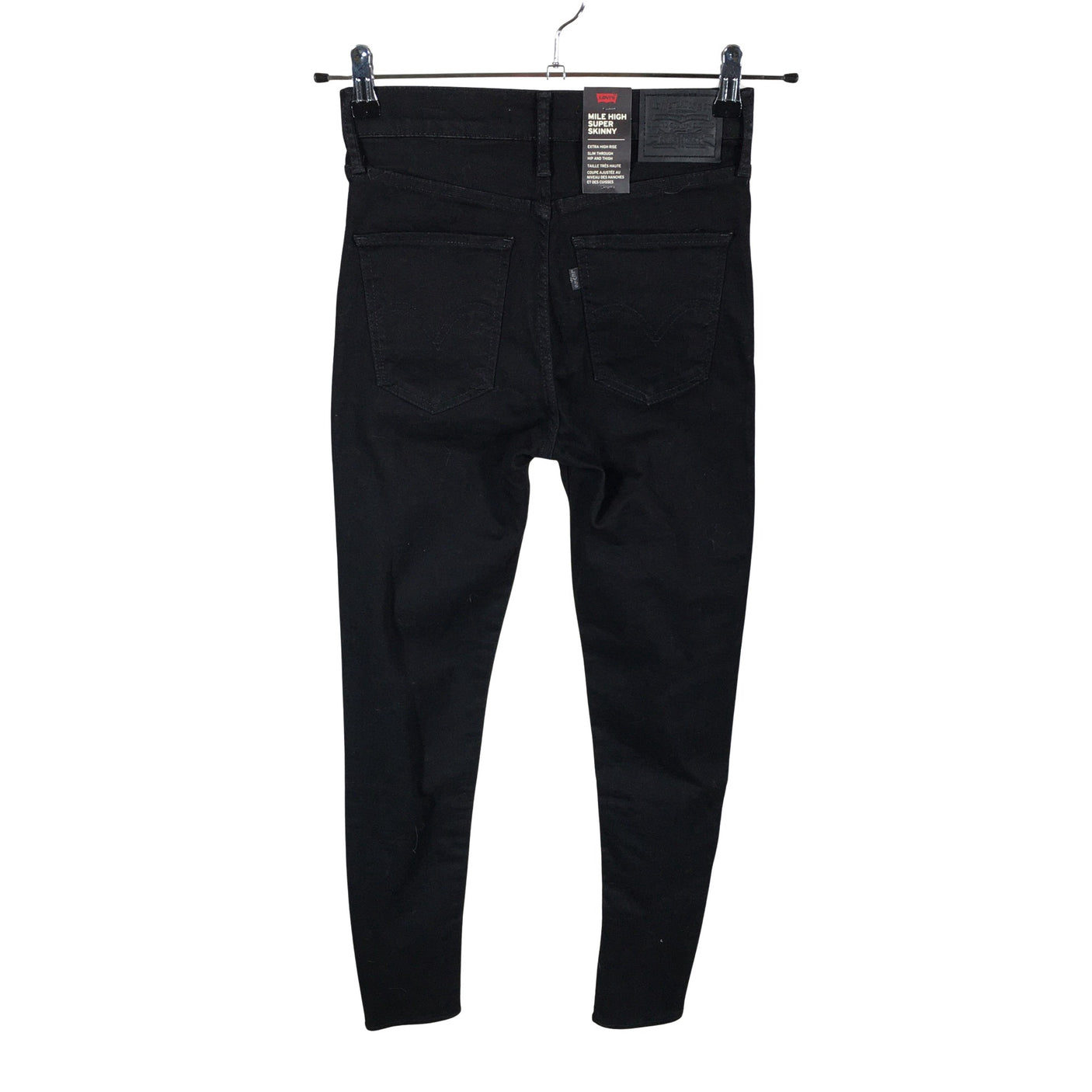 Naisten Levi's - Farkut, koko W26 - Musta (2)