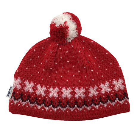 Naisten Nevertex - Talvipipo, koko 52 - 54 cm - Punainen ()