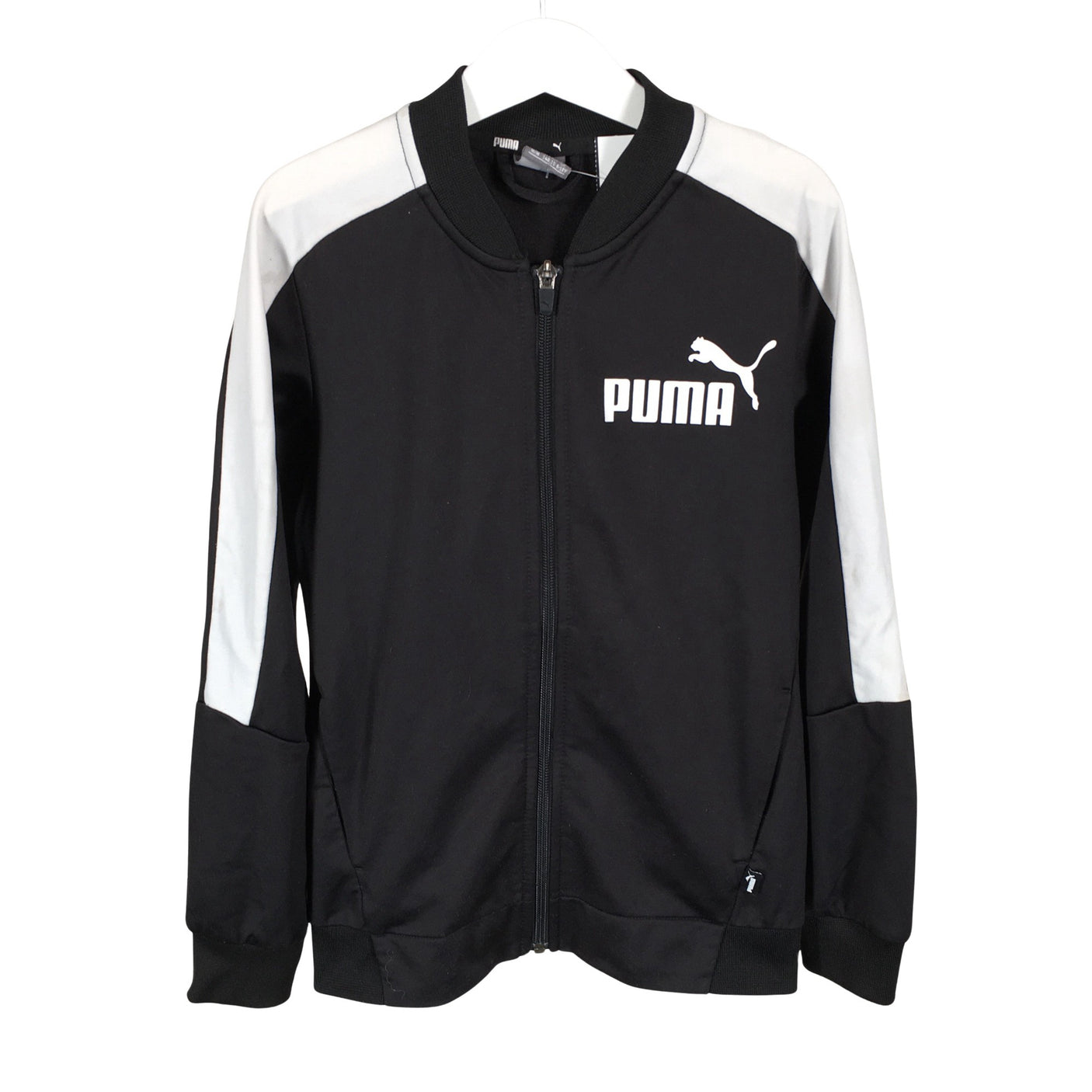 Unisex Puma - Verryttelytakki, koko 134 - 140 - Musta (1)