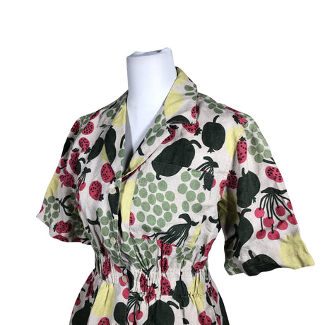 Naisten Marimekko - Kangasmekko, koko 34 - Beige (2)