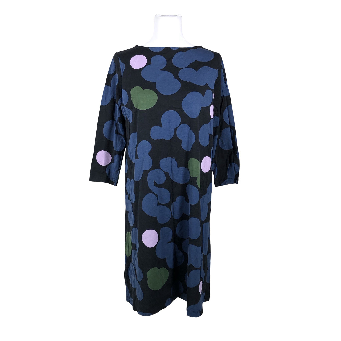 Naisten Marimekko - Trikoomekko, koko 40 - Sininen (1)