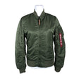 Naisten Alpha Industries - Kevyttoppatakki, koko 38 - Vihreä ()