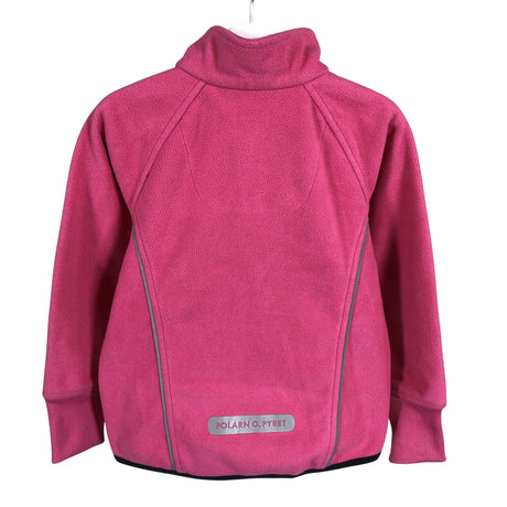 Tyttöjen Polarn O. Pyret - Windfleecetakki, koko 104 - 110 - Pinkki (2)