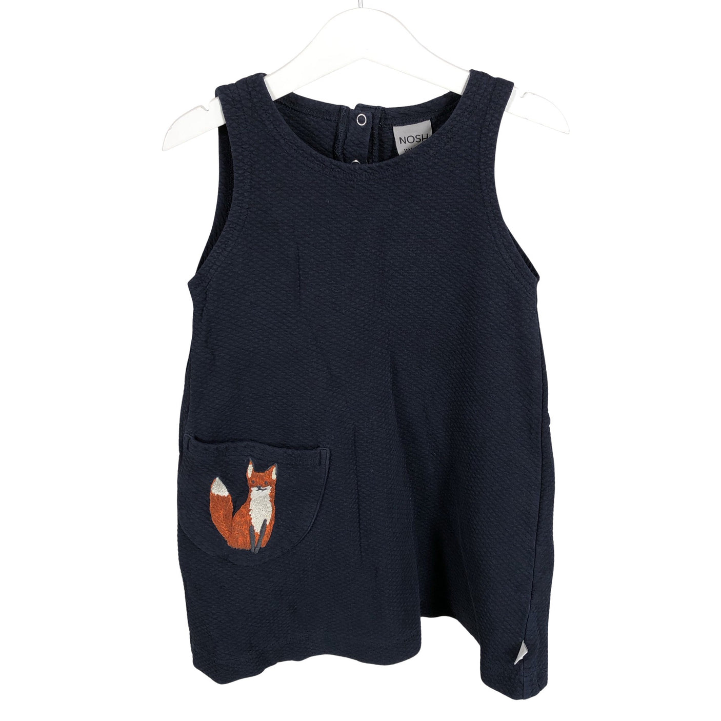Tyttöjen NOSH - Collegemekko, koko 110 - 116 - Sininen (1)