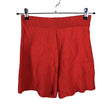Naisten Lenvers - Shortsit, koko 34 - Punainen ()