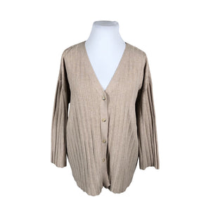 Naisten Antonia Erre - Neuletakki, koko 48 - Beige (1)