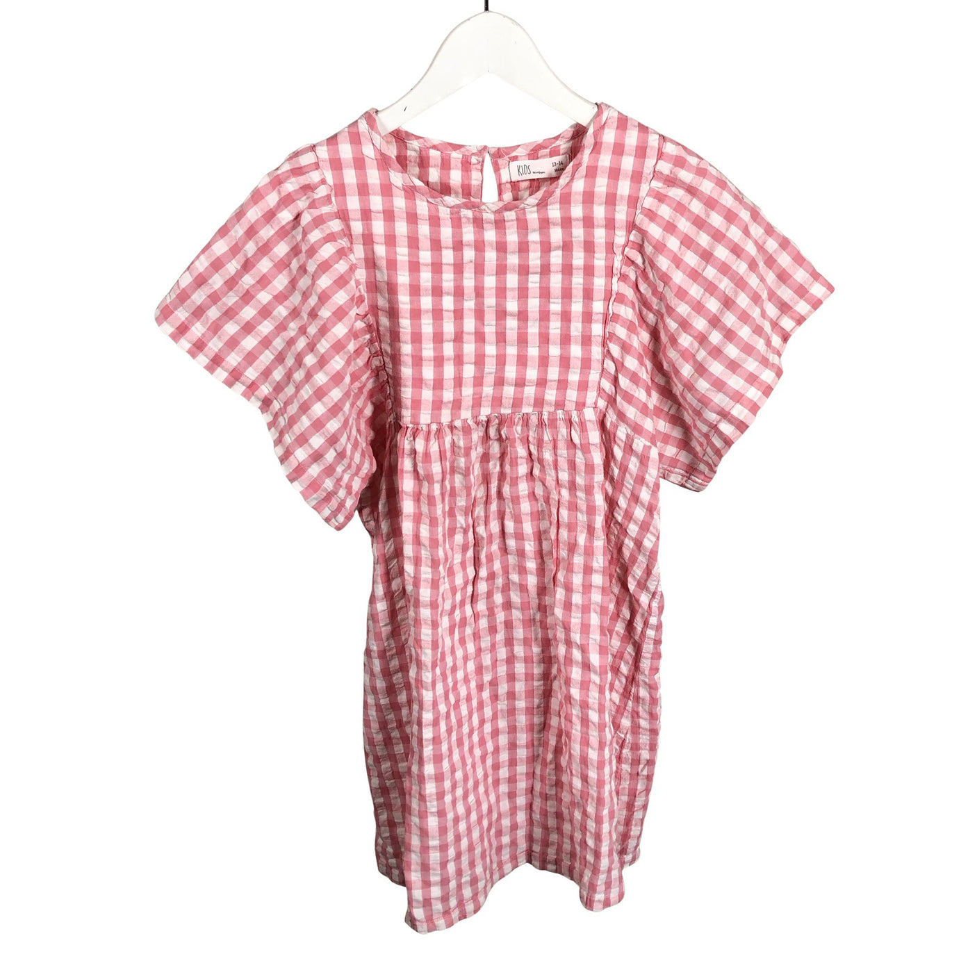 Tyttöjen El Corte Inglés - Kangasmekko, koko 158 - 164 - Vaaleanpunainen (1)