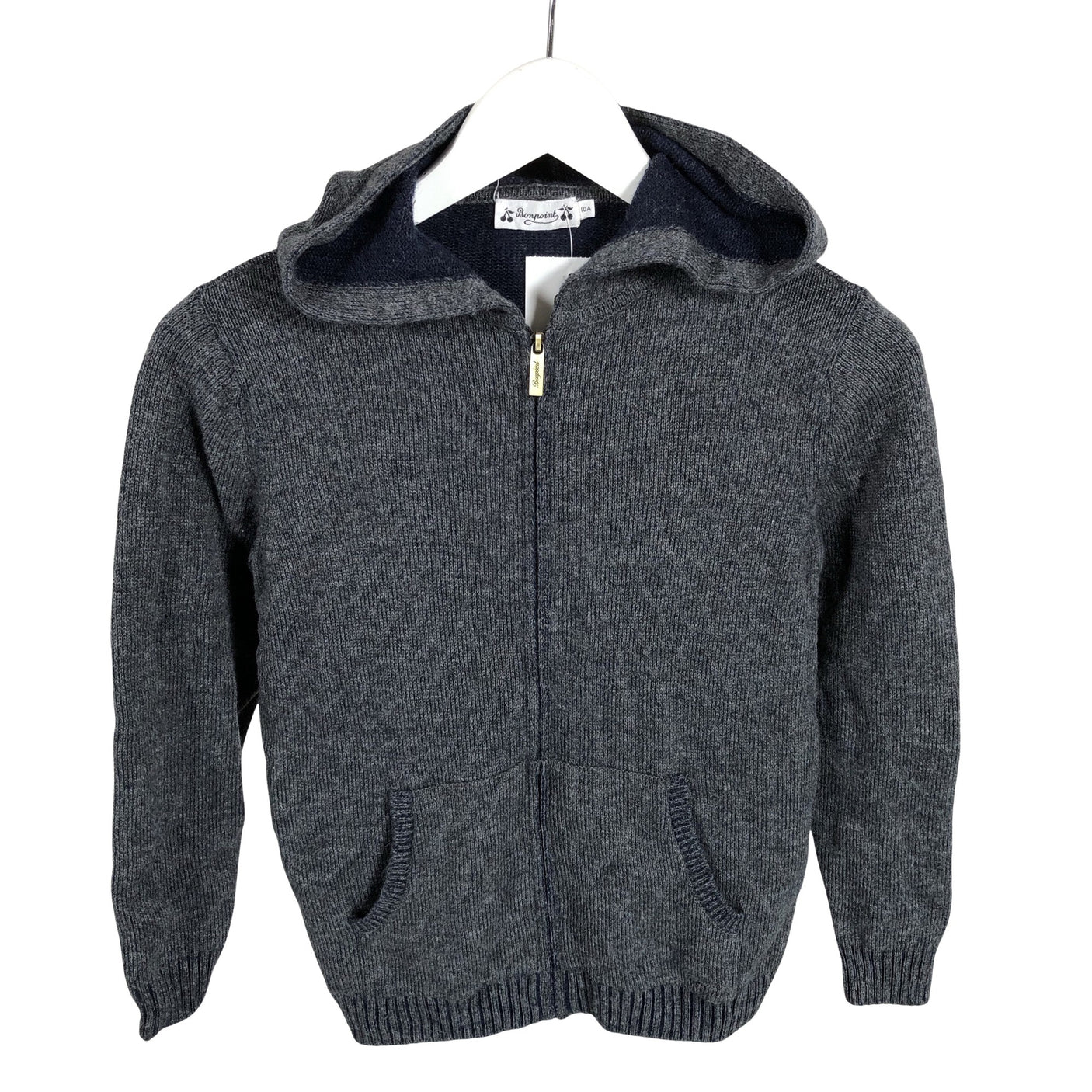 Unisex Bonpoint - Neuletakki, koko 134 - 140 - Harmaa (1)