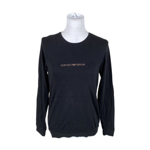 Naisten Emporio Armani - Trikoopaita, koko 38 - Musta (1)