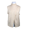 Naisten Kaffe - Neuleliivi, koko 42 - Beige ()