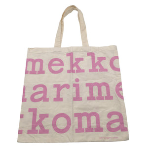 Naisten Marimekko - Ostoskassi, koko Maxi - Vaaleanpunainen (1)