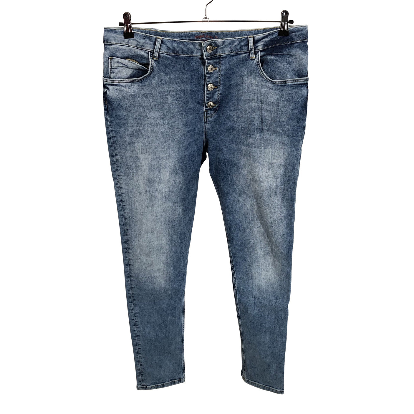 Naisten Perfect Jeans - Farkut, koko 42 - Sininen (1)