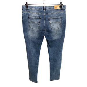 Naisten Perfect Jeans - Farkut, koko 42 - Sininen (2)
