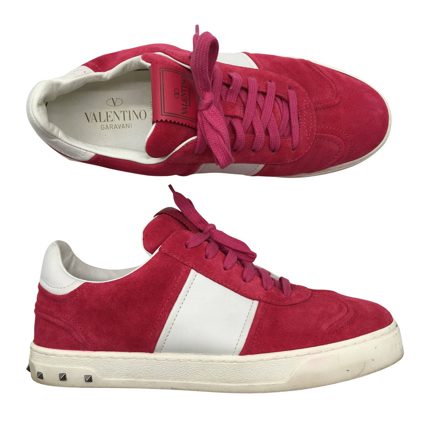 Naisten Valentino Garavani - Tennarit, koko 40 - Pinkki (1)