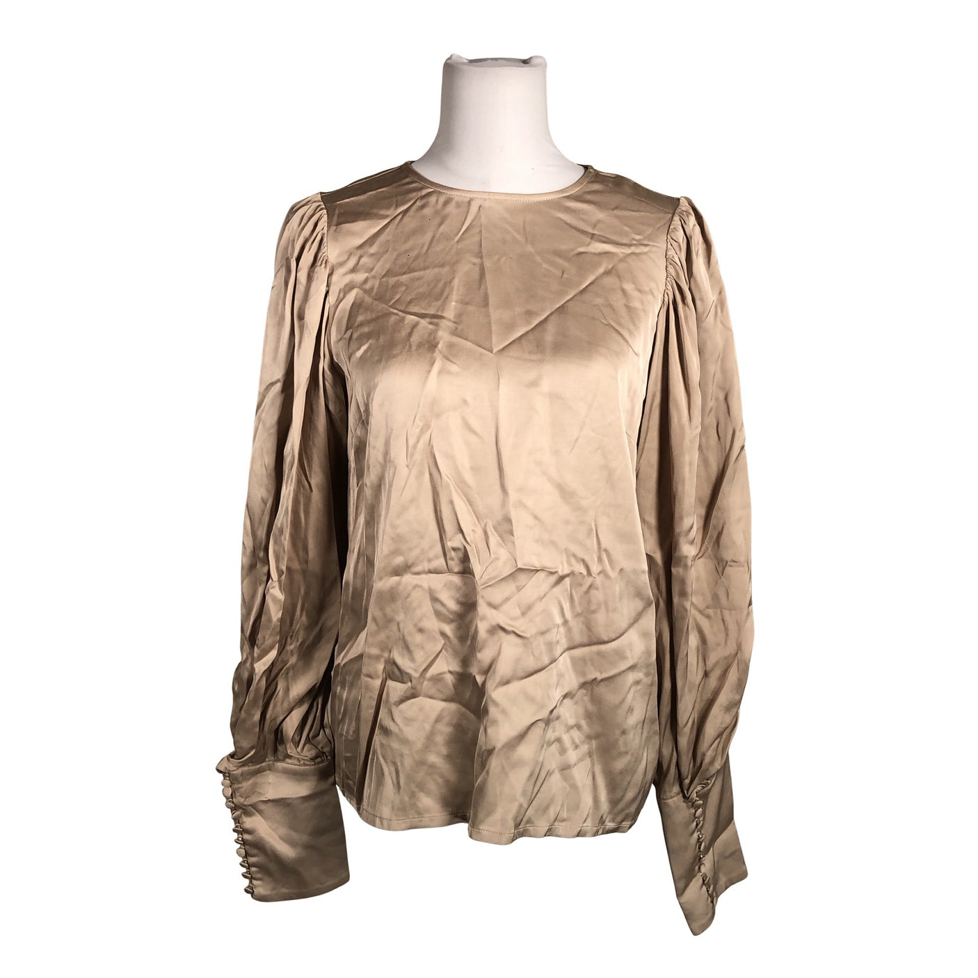 Naisten By Malina - Pusero, koko 38 - Beige (1)
