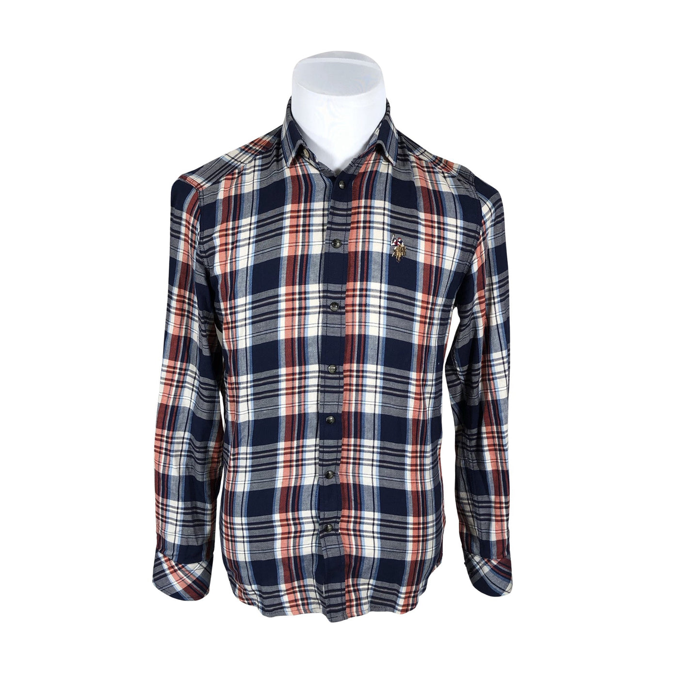 Miesten U.S. Polo Assn. - Kauluspaita, koko XS - Sininen (1)