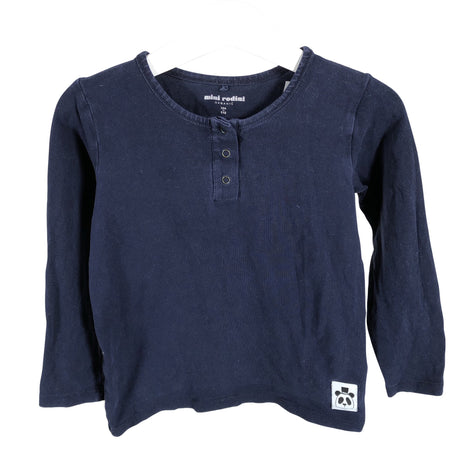 Unisex Mini Rodini - Trikoopaita, koko 104 - 110 - Sininen ()