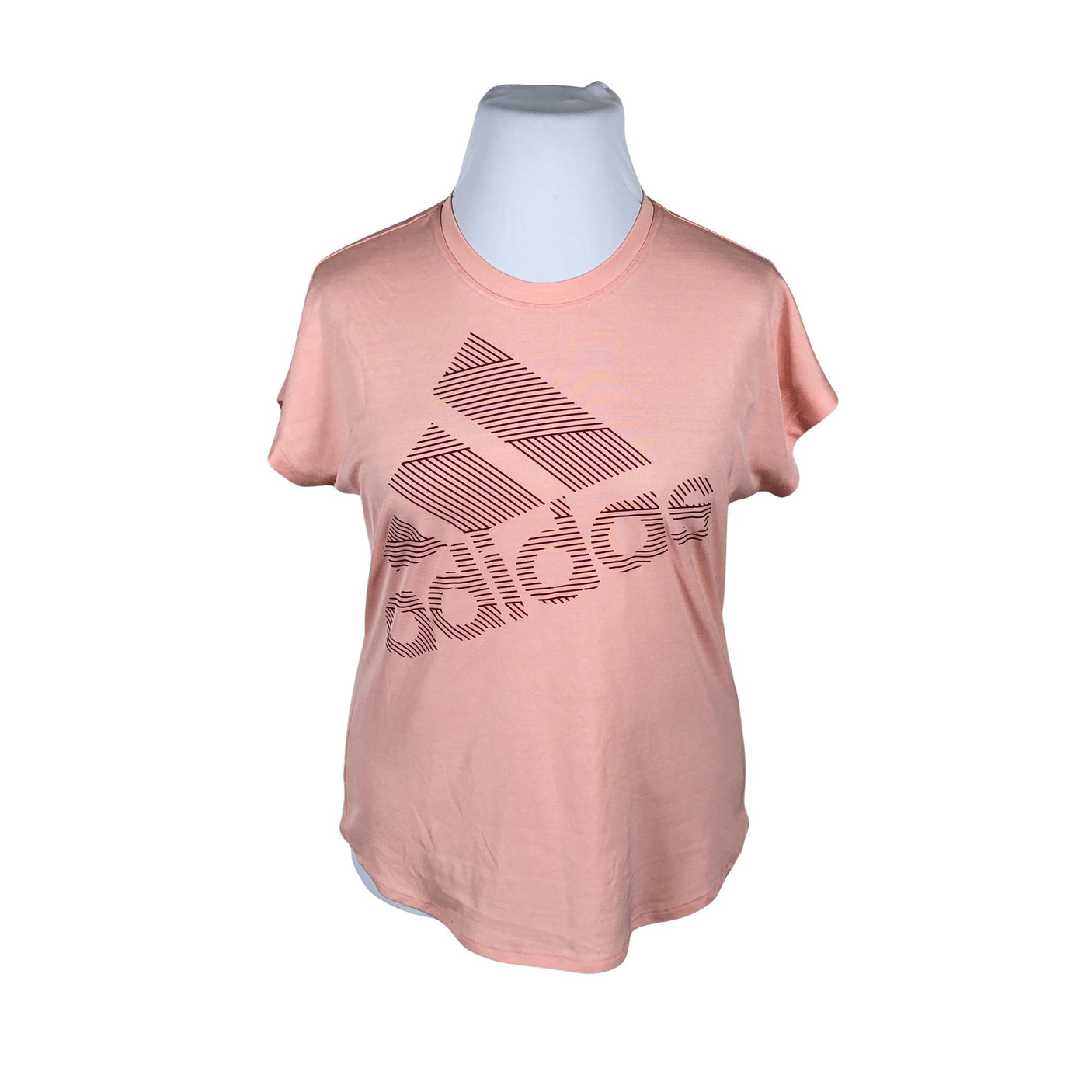 Naisten Adidas - Urheilupaita, lyhyet hihat, koko 42 - Vaaleanpunainen (1)