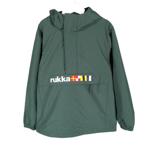Unisex Rukka - Välikausitakki, koko 134 - 140 - Vihreä (1)